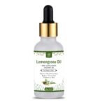 AL MASNOON Lemongrass Oil Infused with Extra Virgin Coconut Oil for Body & Hair | 30ml (Pack of 1) | 100% Natural Nourishment and Refreshment