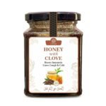 AL MASNOON Honey with Clove 300g - 100% Pure and Natural Honey Infused with Premium Cloves for Enhanced Flavor and Health Benefits (Pack of 1)
