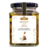 AL MASNOON Honey with Figs/Dried Figs Dipped in Honey/Anjeer with Honey / 100% Natural Raw & Unprocessed/no artificial colour & flavour added
