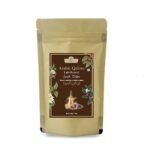 AL MASNOON Saudi Qahwa Light Roasted Arabic Saudi Coffee | Ground Coffee Rich in Saffron & Ginger 100 GMS