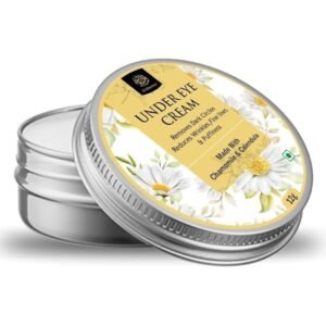 AL MASNOON Under Eye Cream with Chamomile & Calendula Advanced Formula to Reduce Dark Circles and Puffiness, 12g Pack of 1