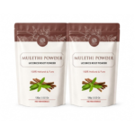 AL MASNOON Mulethi Powder 200g (Pack of 2) | 100% Pure Natural Licorice Root Powder | Premium Quality | No Added Preservatives