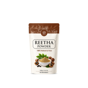 AL MASNOON Reetha Powder 100g | 100% Natural & Pure Soapnut Powder for Hair & Scalp Care
